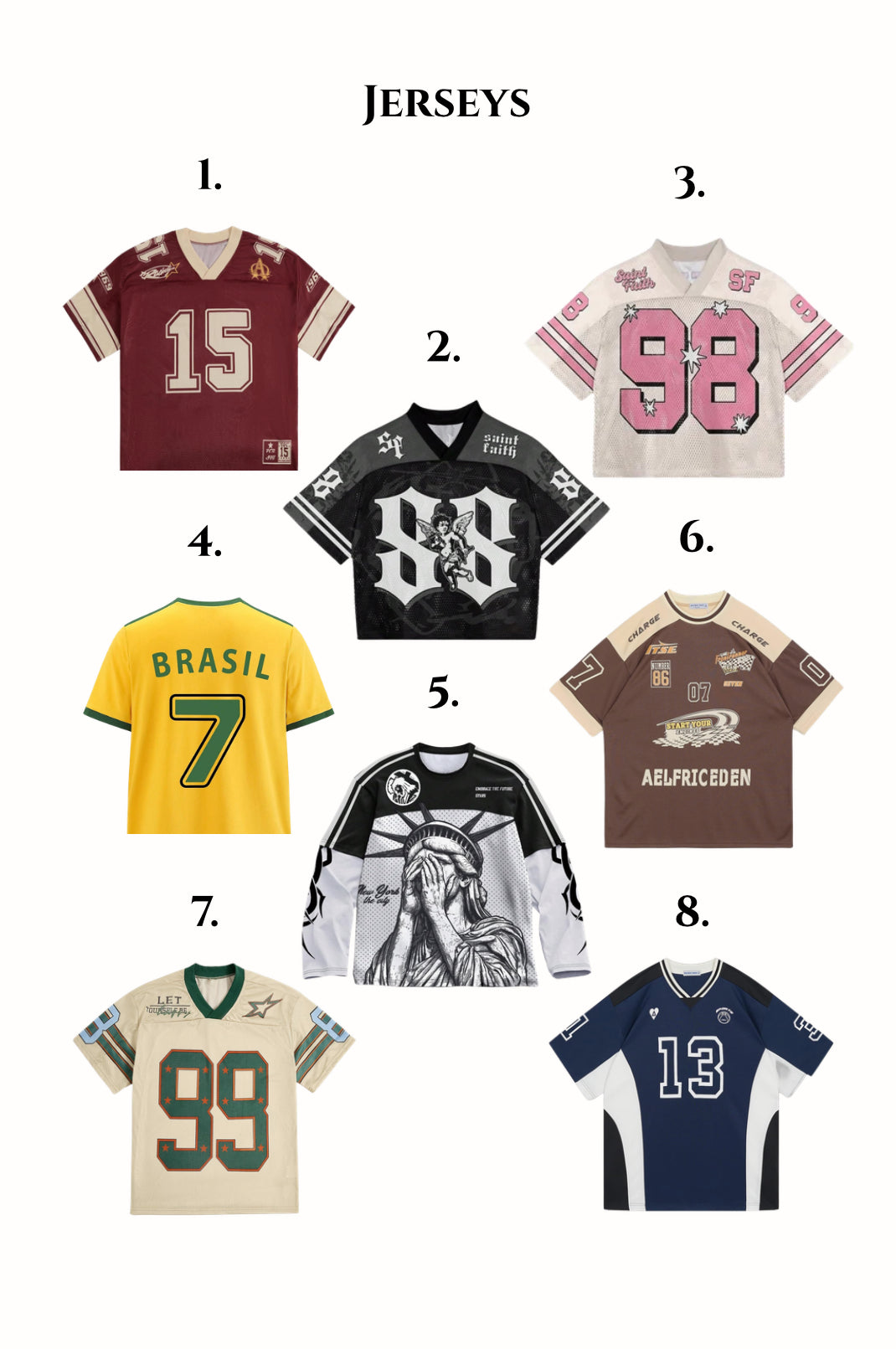 Amazon Streetwear Jerseys 🏅