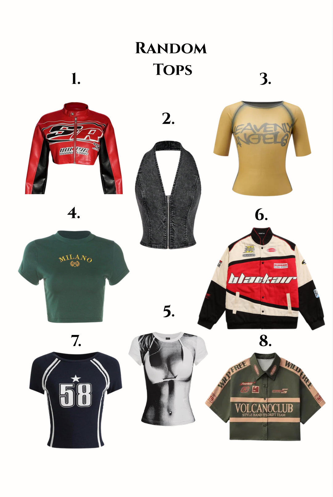 Streetwear Tops ⚡️